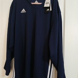 Adidas Men's Dark Blue Long Sleeve Jersey